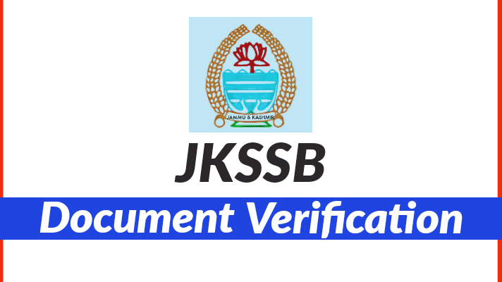 JKSSB Document verification
