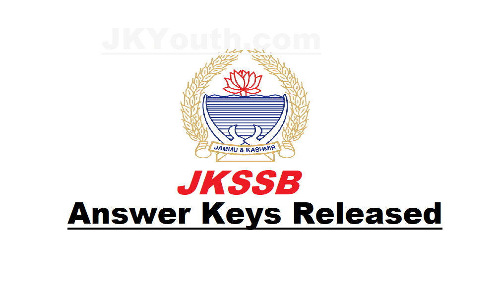 JKSSB Final Answer Key for Assistant Compiler and Care Taker Posts 1