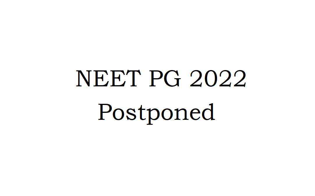 NEET PG 2022: Entrance exam postponed by 6 weeks, check all details 2