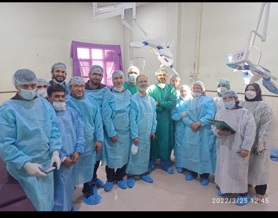 First brachytherapy treatment at SMHS hospital Srinagar 1
