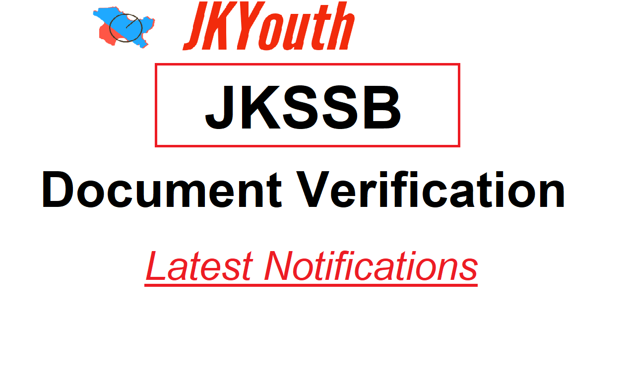 JKSSB Document Verification