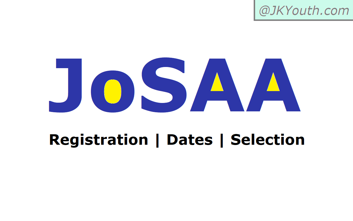 JoSAA Registartion