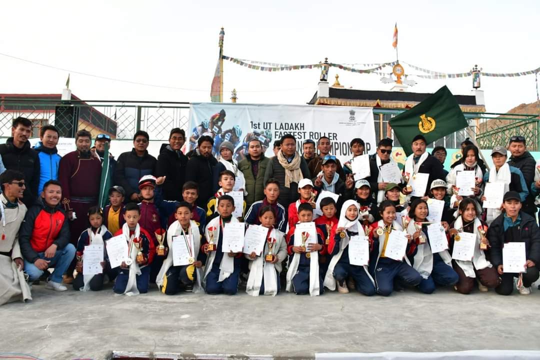 1st UT Ladakh Fastest Roller-Skating Championship 2022 concludes