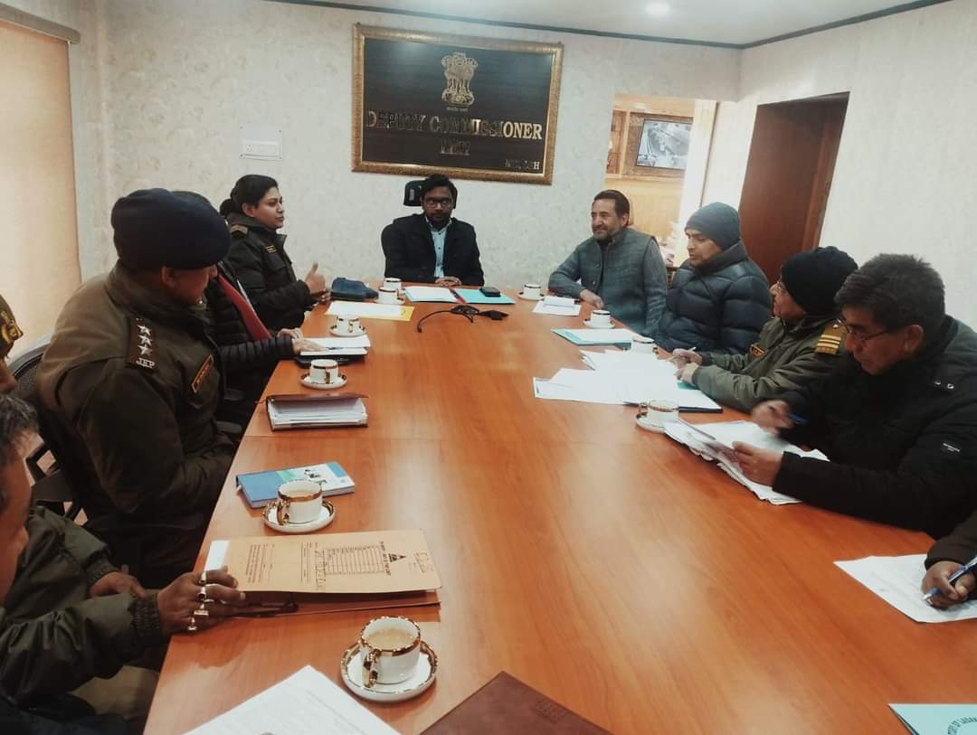 DC Leh chairs District Road Safety Committee meeting 