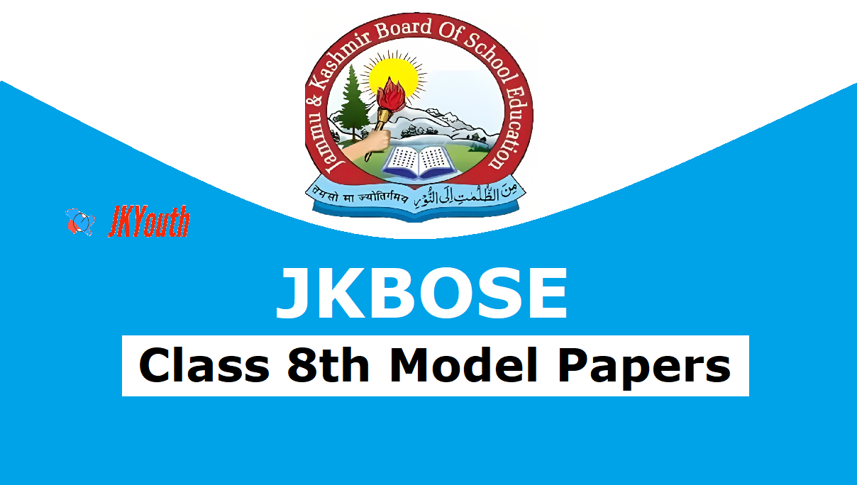 JKBOSE Class 8th model papers
