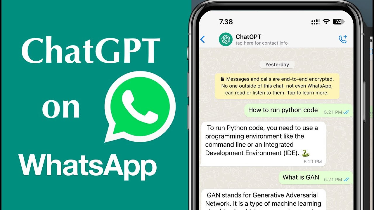 Chat GPT on WhatsApp