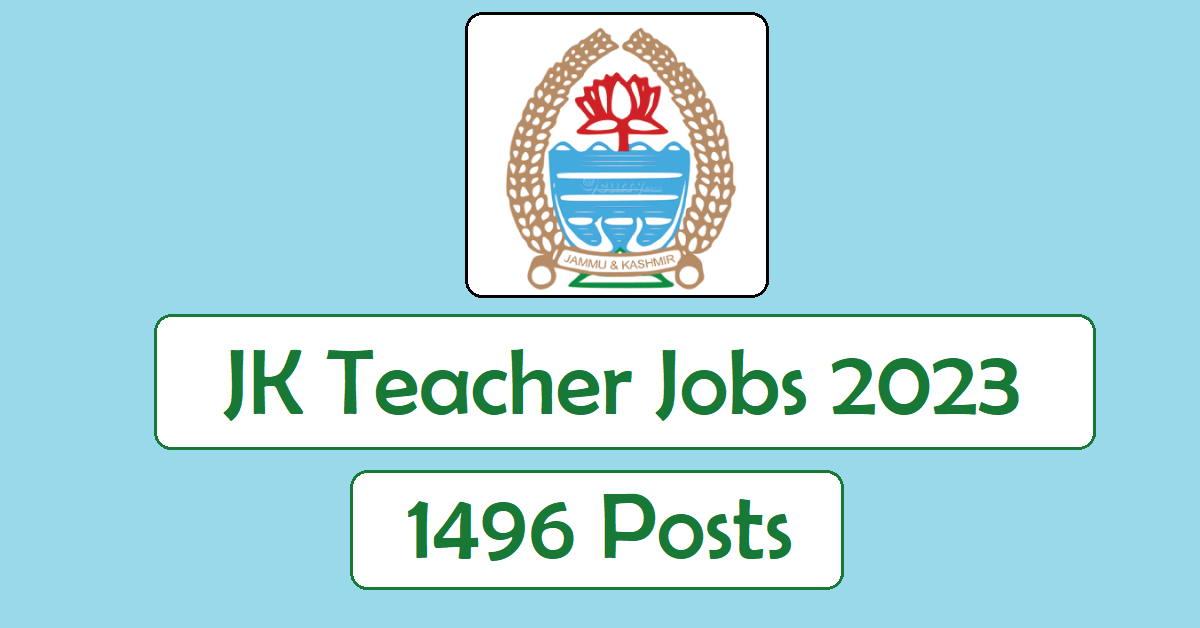 JK Teacher Recruitment 2023