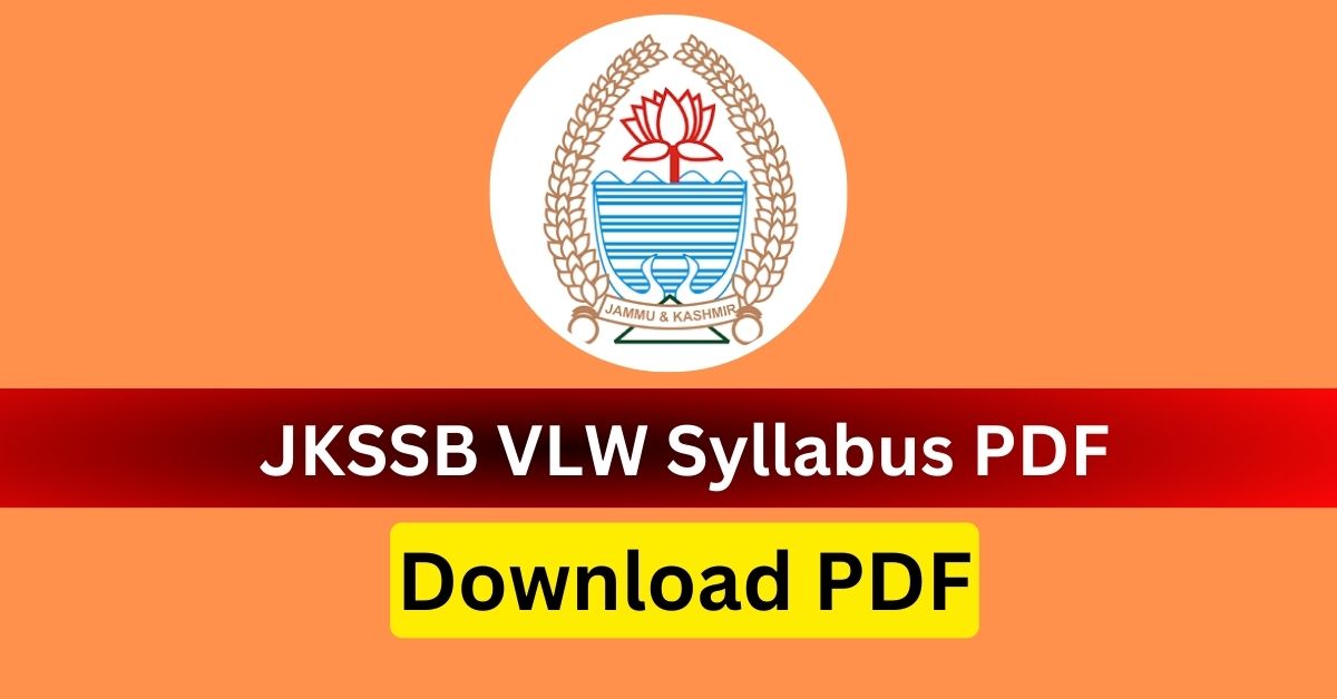 JKSSB VLW Syllabus PDF